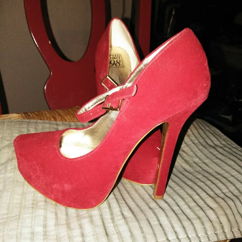 Speed Limit 98 Platform Heels